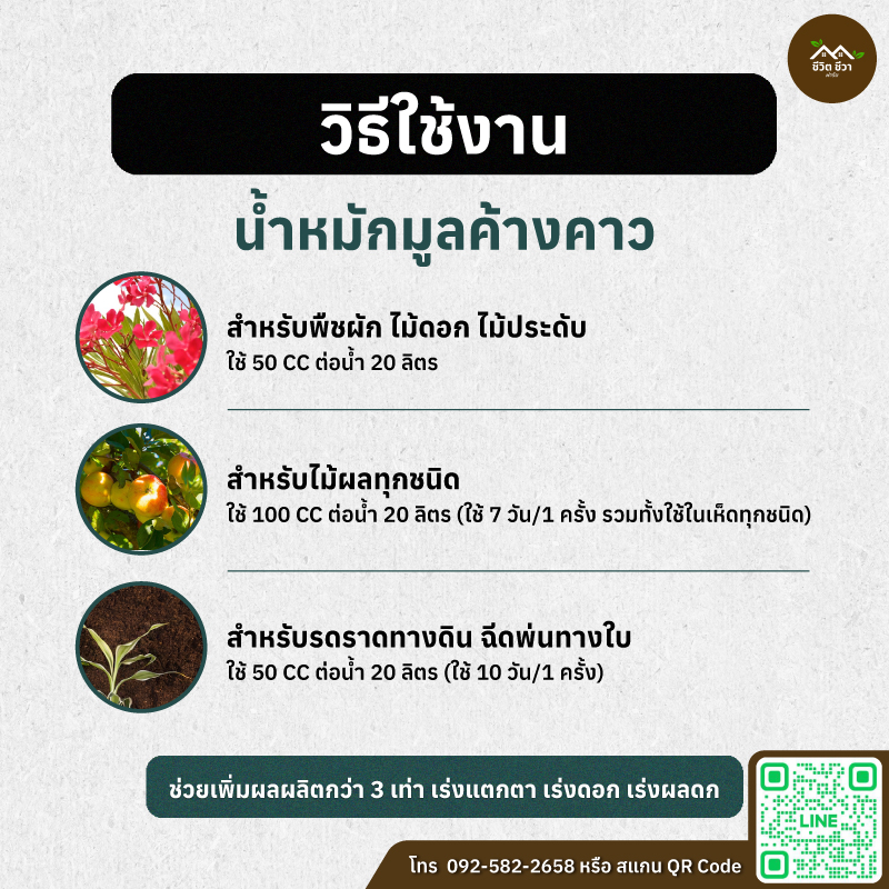 น้ำหมักมูลค้างคาว