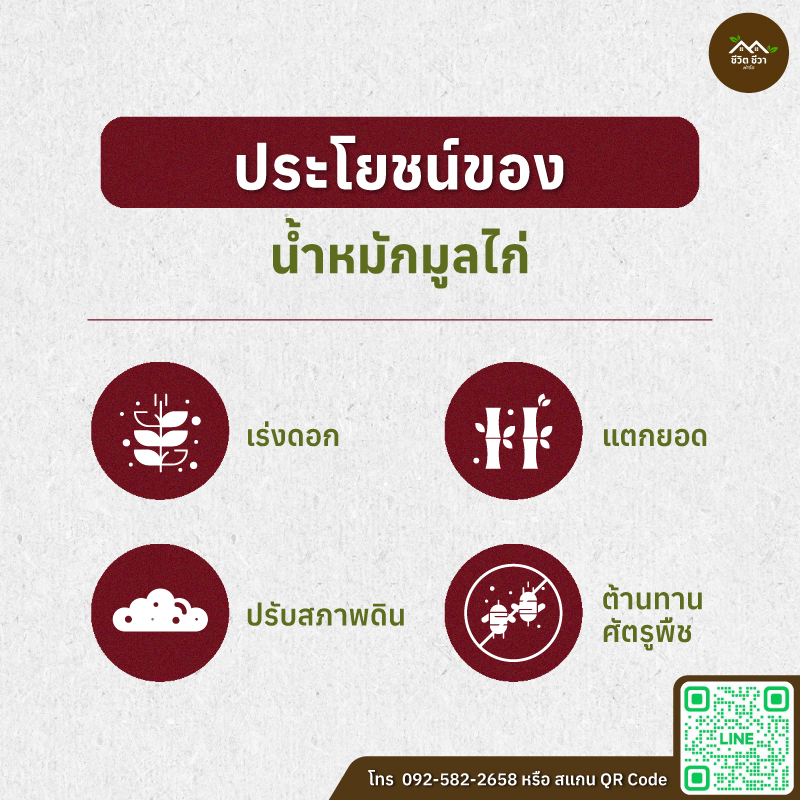 น้ำหมักมูลไก่