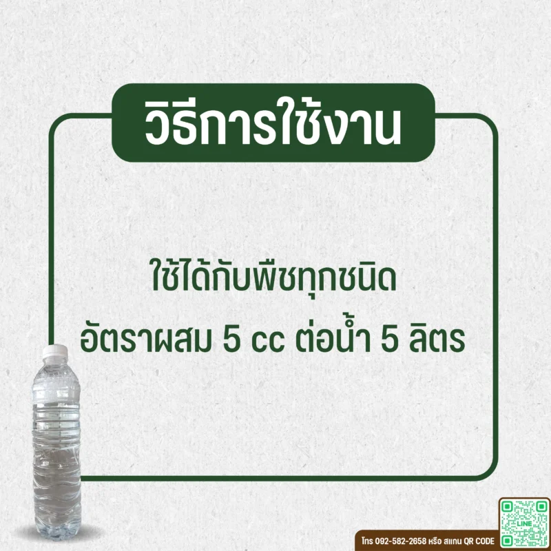 สารจับใบ Organic