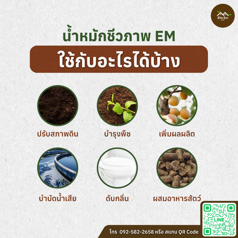 น้ำหมักชีวภาพ EM