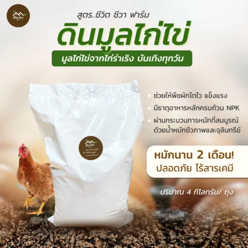 ดินมูลไก่ไข่