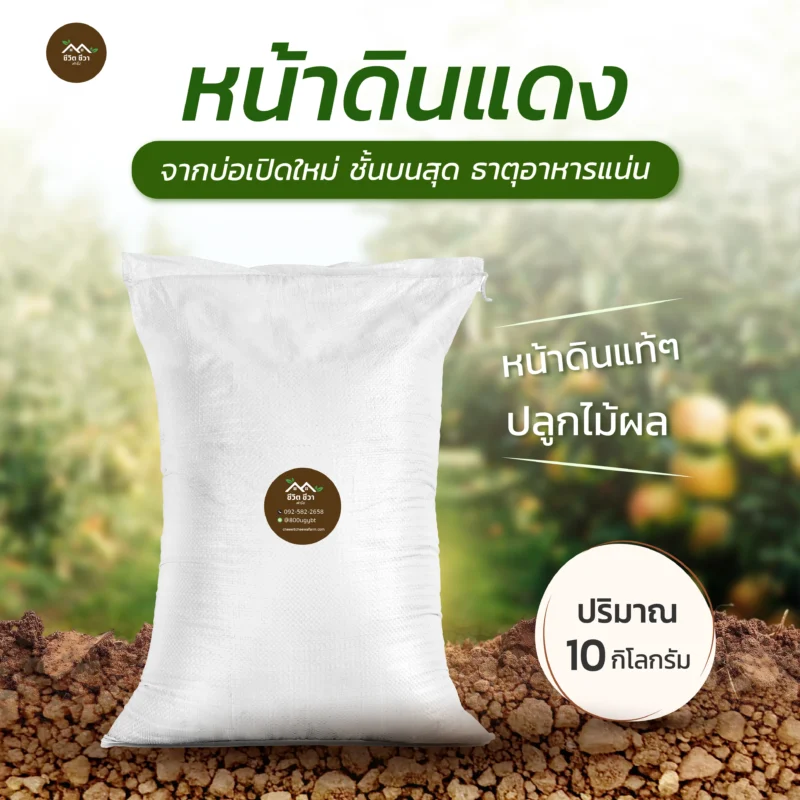 หน้าดินแดง กระสอบ